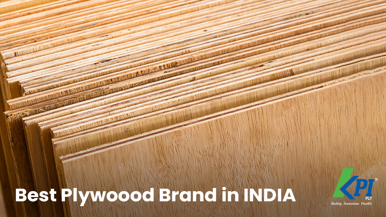 Best quality plywood sheets in India by KPI Ply, a trusted waterproof plywood brand