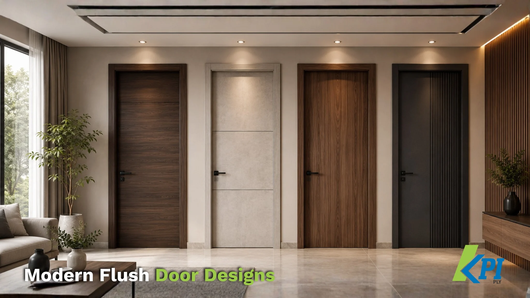 Modern Flush Door Designs for stylish home interiors.